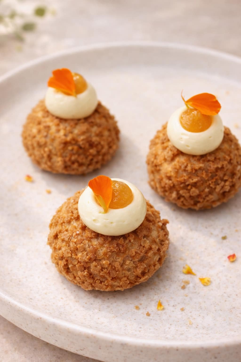 Chou pâtissier Abricot & Romarin
