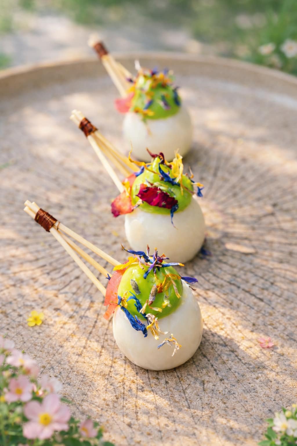 Oeuf de caille & Persil