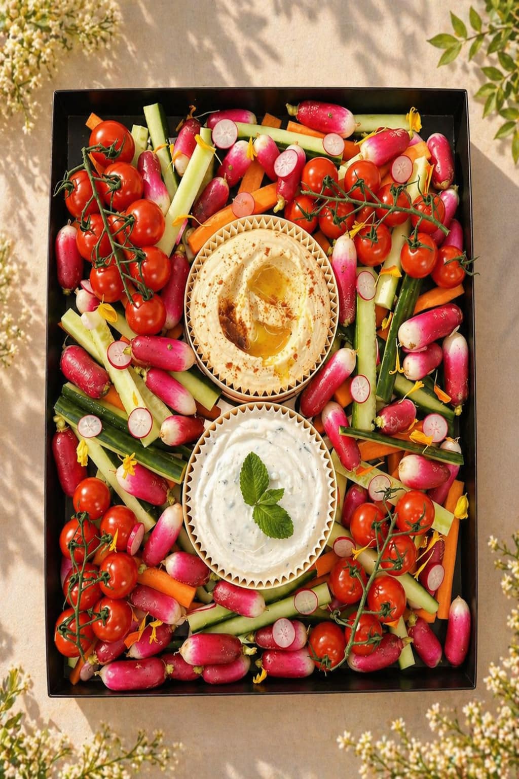 Planche de crudités